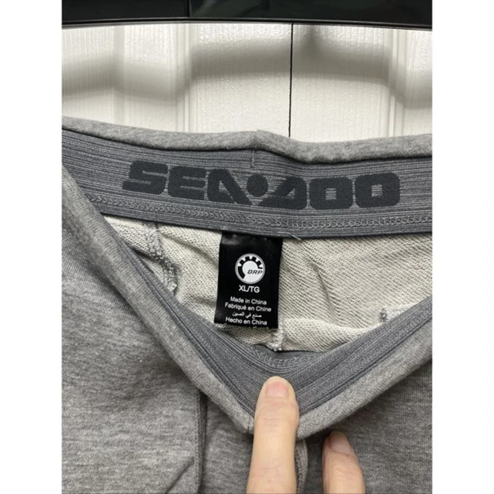 Sea-Doo Men's French Terry Jogger Shorts Smoke Size‎ XL